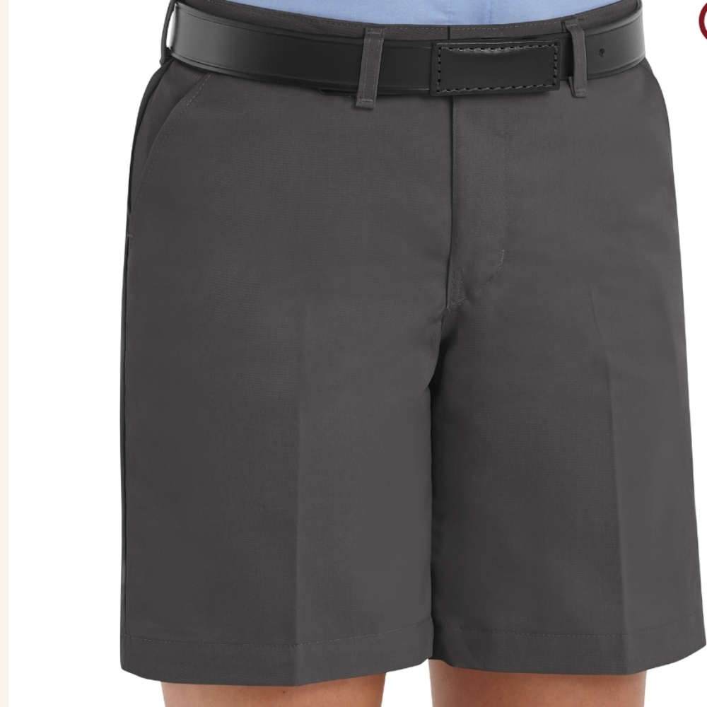Red Kap Women's Gray Shorts Size 4 Length 8" NWT